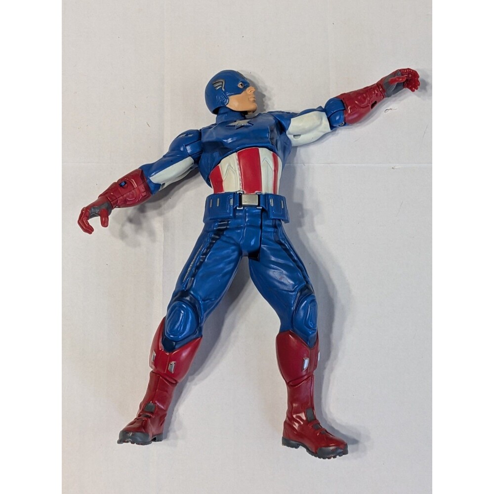 Marvel Avengers Captain America Talking Electronic Action Figure 2012 10"